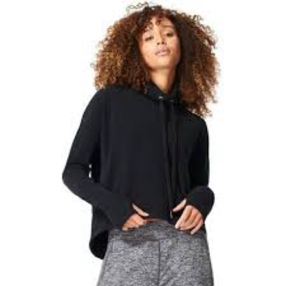 Sweaty Betty Harmonise Luxe Fleece Pullover, Sz M